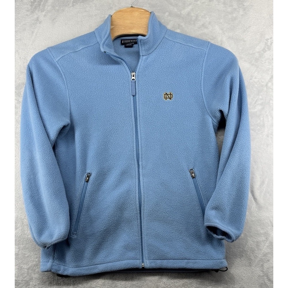 Lands End Notre Dame‎ Fighting Irish Aircore 200 Fleece Jacket Unisex Medium